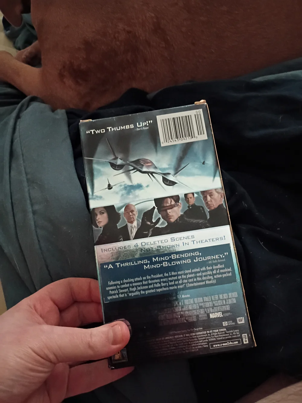 X2: X-Men United on VHS